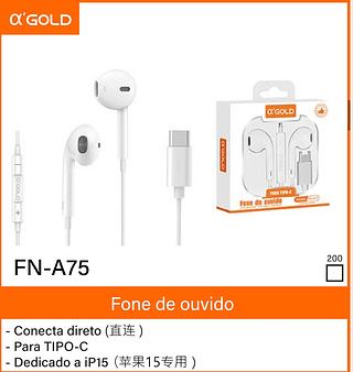 Fone de ouvido para TC