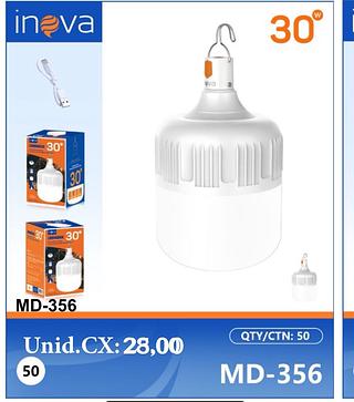 Lanterna recarregável 30W