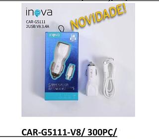 CARRGADOR CARRO 3.4A V8