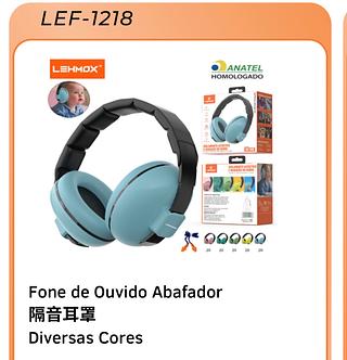 Fone de ouvido abafador