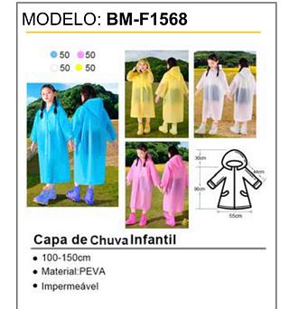 Capa de chuva Infantil