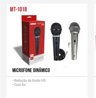 Microfone com fio Tomate