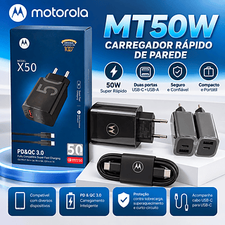 Carregador kit 50W