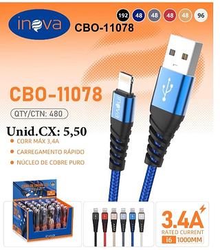 Cabo de USB ios 1m turbo inova
