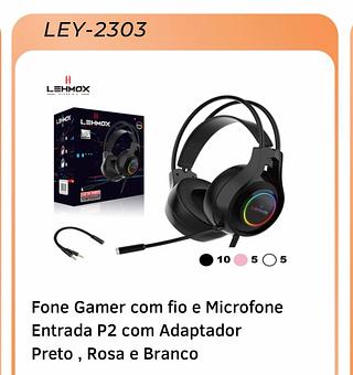 Fone de ouvido para gemer