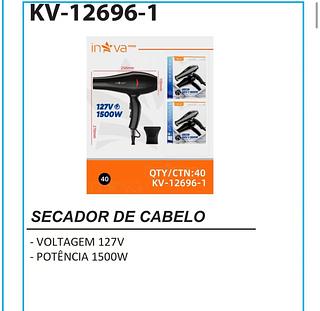 Secador de cabelo 110v 1500w