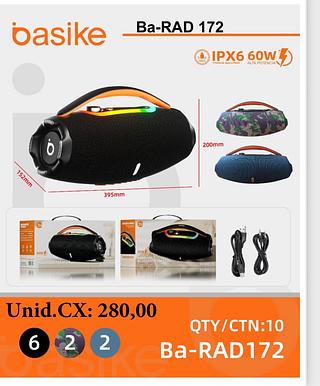 Rádio de som Bluetooth Basike