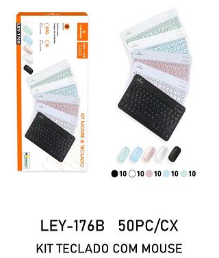 Kit Teclado sem fio com mouse Lehmox