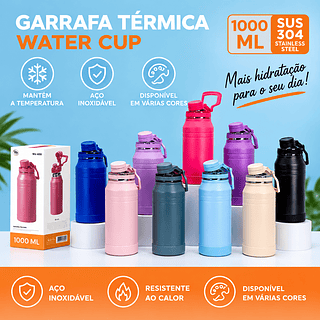 Garrafa térmica 1000ml