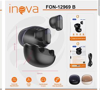 Fone de ouvido Bluetooth inova