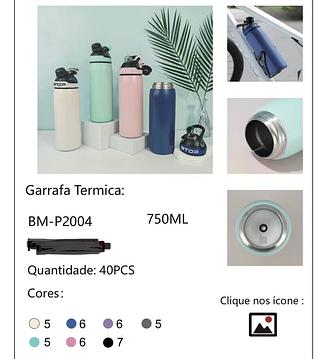 Copo térmica 750ml