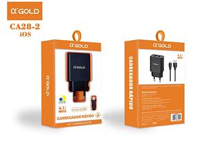 Carregador de celular 4.1a iOS Agold