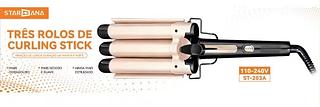 Ferramenta para modelar cachos de longa duração 110-220v