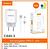 KIT Carregador de celular USB TC PD40w 9.1A saída USB tc CA40-3