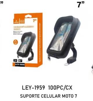 Suporte para celular moto 7’
