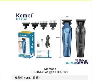 máquina de cortar cabelo Kemei