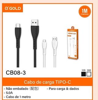 Cabo de carga TC 1M Agold