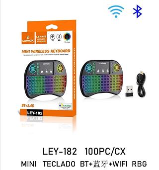 Mini teclado Bluetooth + Wi-Fi + RGB
