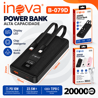 Powerbank 20000mah 22.5w