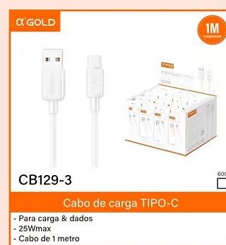 Cabo de USB TC 1M Agold