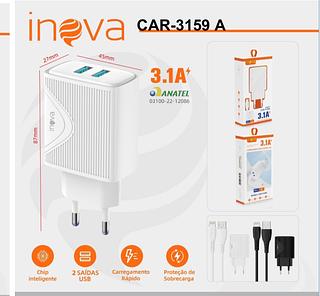 Kit carregador de iPhone 3.1A