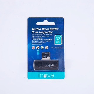 CARTÃO MICRO SDHC COM ADAPTADOR CARD-8573 32BG