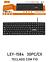 Teclado com fio
