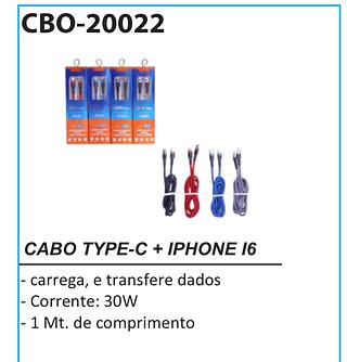 Cabo tc+ios 1M 60w inova