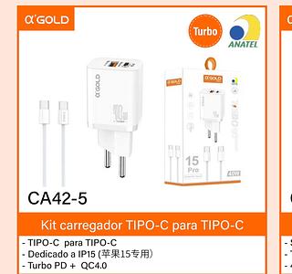 Kit Carregador TIPO-C para TC 40w
