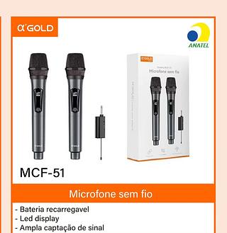 Microfone sem fio