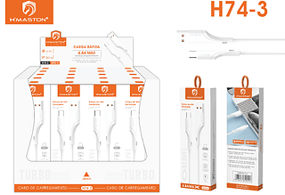 Cabo de USB 1m Tc 4.8a hmaston