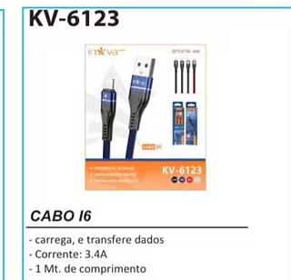 Cabo de USB para iOS 1m