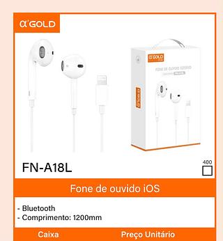 Fone de ouvido para iOS Agold