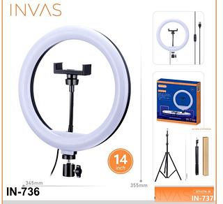 Luminária com210m tripé 14 polegadas