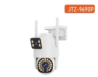Câmera de Segurança Externa Lente Dupla WI-FI JTZ-9690PRO