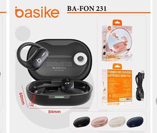 Fone de ouvido Bluetooth basike