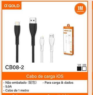 Cabo de carga ios 1M/ Agold