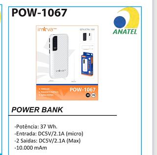 POWER BANK POW-1067-10000