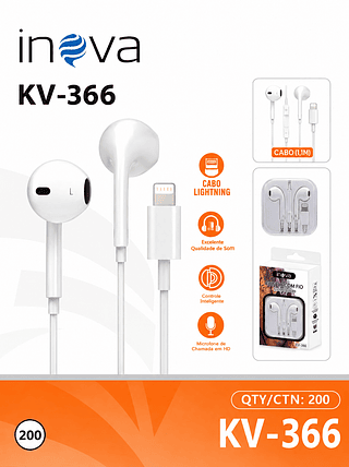 Fone de ouvido para iPhone