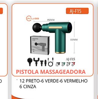 Pistola massageadora