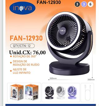 Ventilador portátil Inova