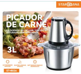 moedor de carne 110v 3L