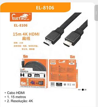 Cabo HDMI 15M