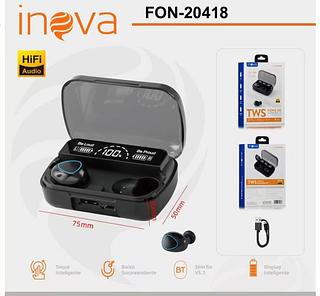 Fone de ouvido Bluetooth Inova