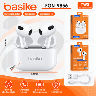 Fone de ouvido Bluetooth