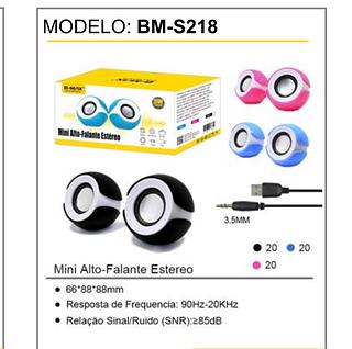 caixinha de som para notebook