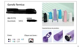 Copo térmica 800ml